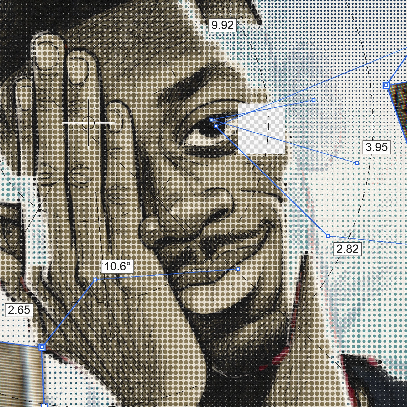 Print detail, actual resolution