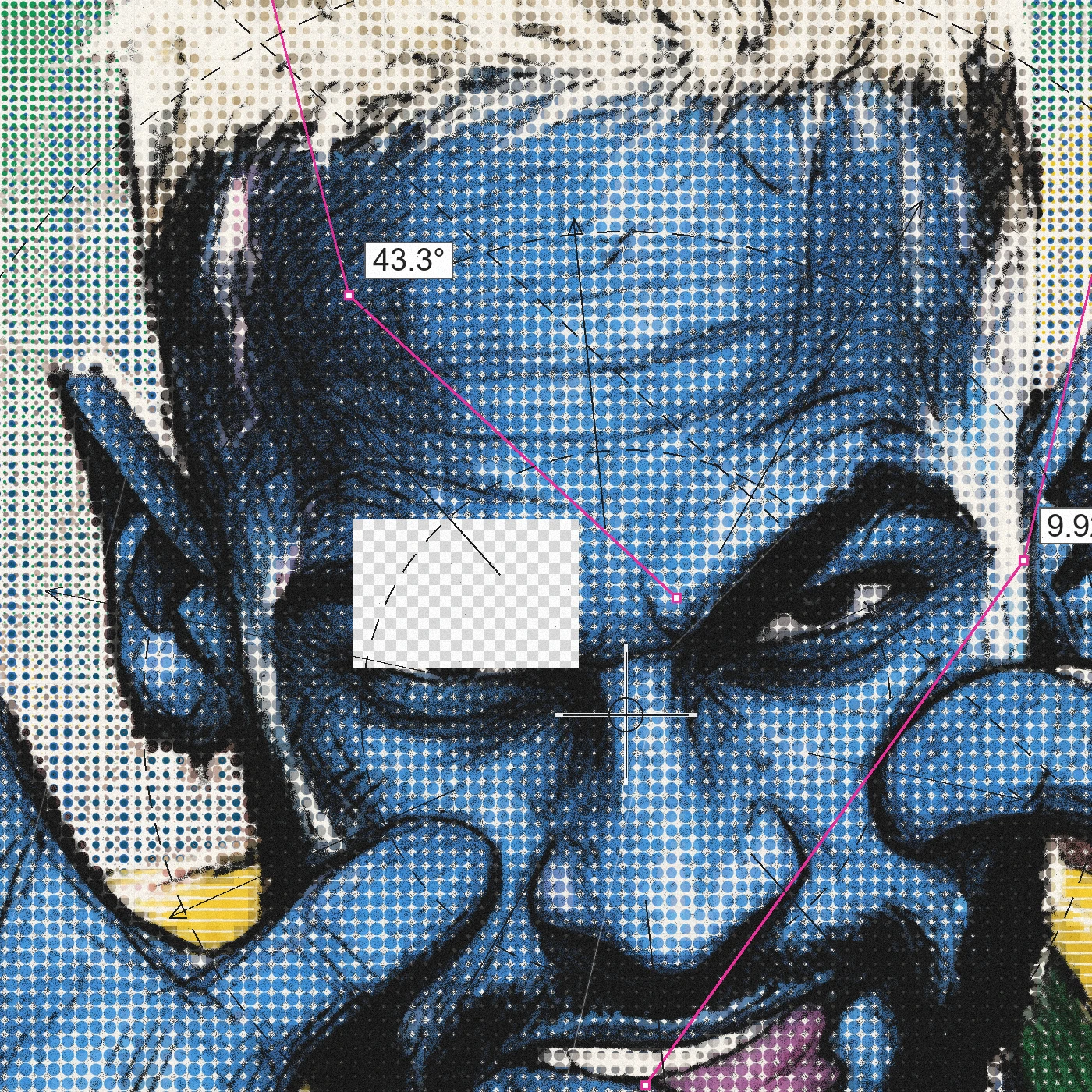 Print detail, actual resolution