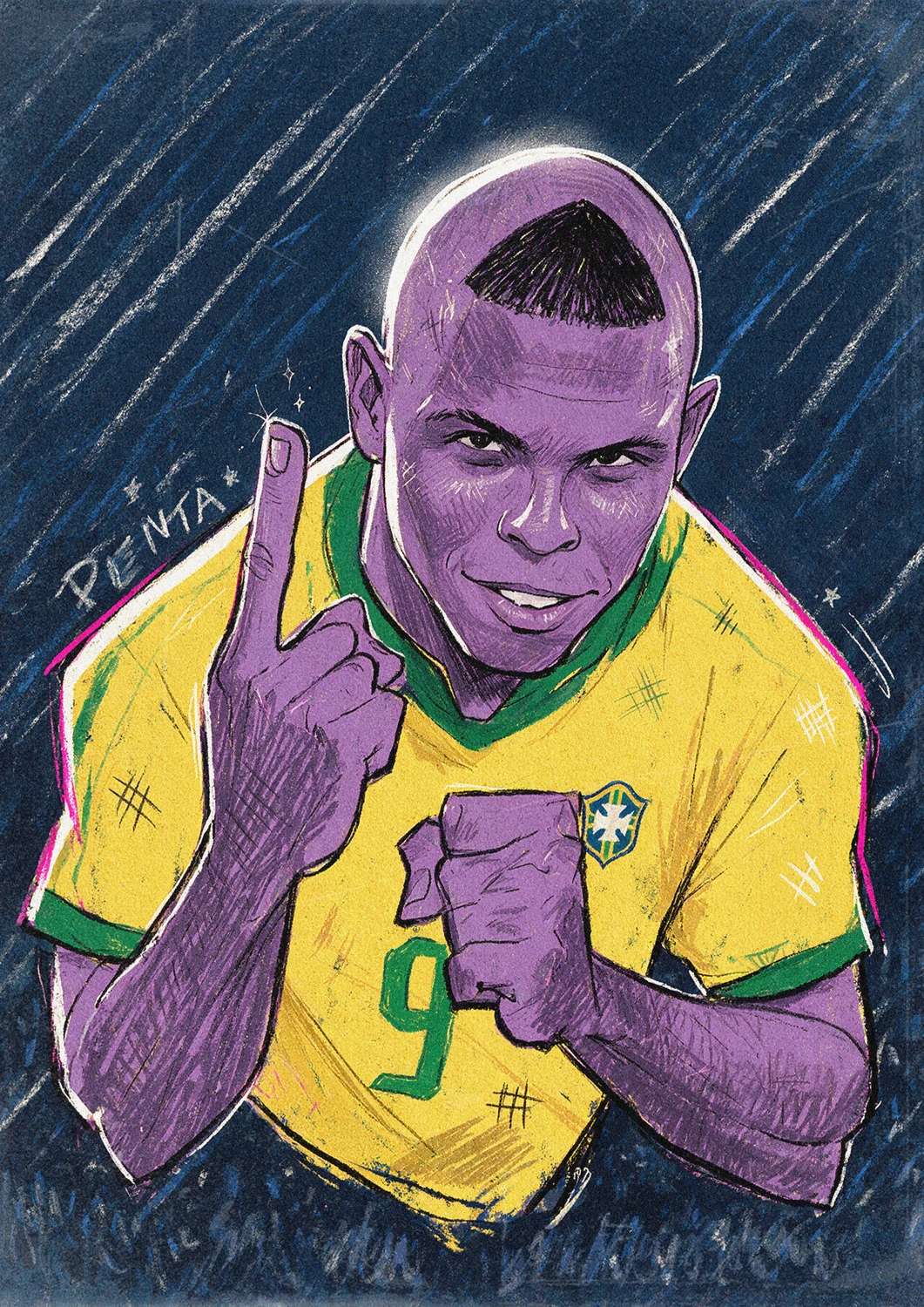 Ronaldo, Yokohama 2002, the haircut