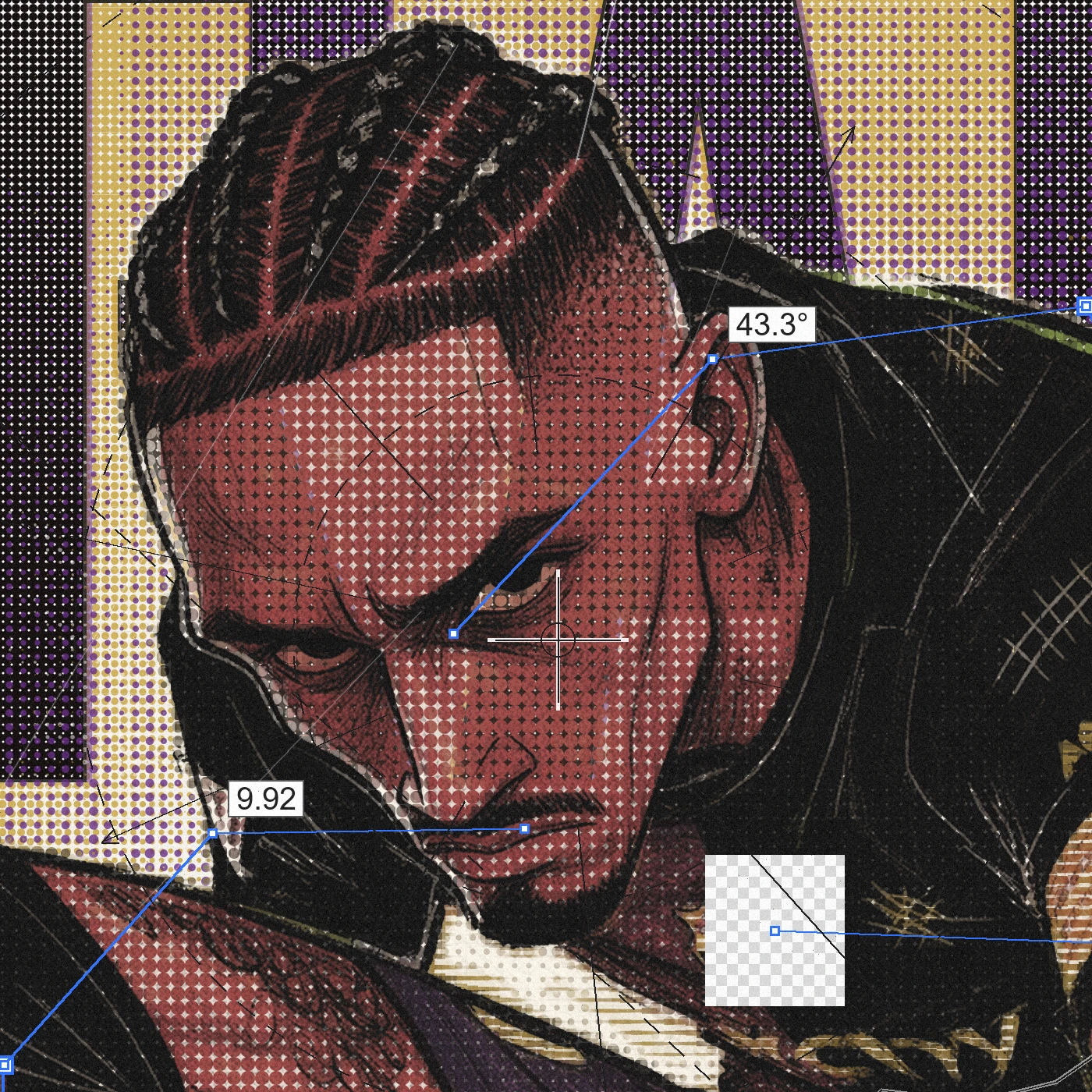 Print detail, actual resolution