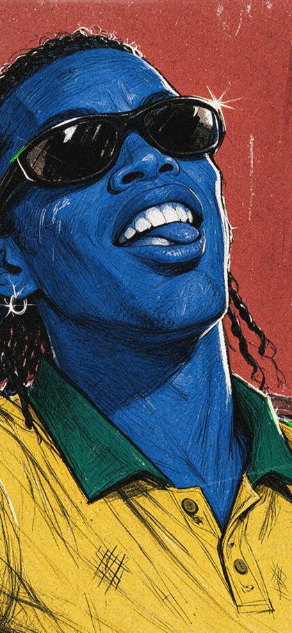 Ronaldinho as a phone wallpaper